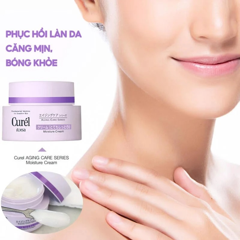 ​​Kem Dưỡng Curél Aging Care Series Moisture Cream Chống Lão Hóa Cấp Ẩm Chuyên Sâu 40g