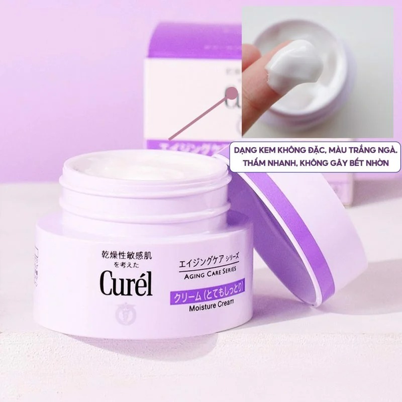 ​​Kem Dưỡng Curél Aging Care Series Moisture Cream Chống Lão Hóa Cấp Ẩm Chuyên Sâu 40g