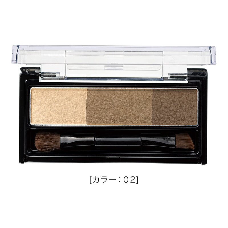 Bột Tán Mày Kissme Heavy Rotation Natural Powder Eyebrow 02 2.3g