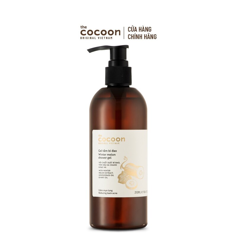 Gel Tắm Cocoon Bí Đao Làm Giảm Mụn Lưng 310ml