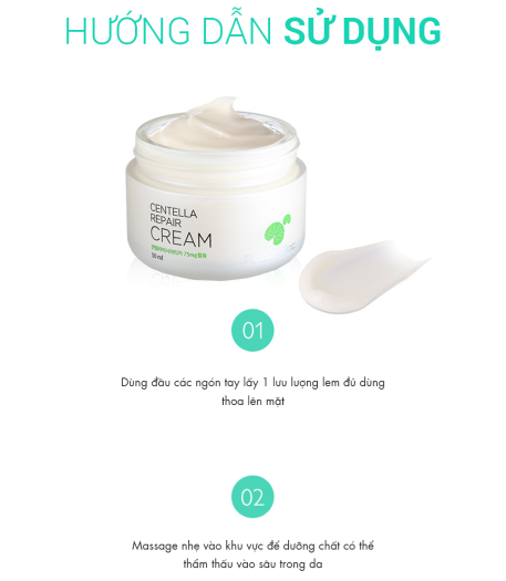 Kem Dưỡng GoodnDoc Centella Repair Cream Phục Hồi Dưỡng Trắng 50ml