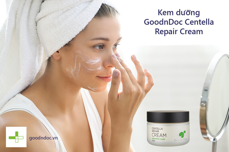 Kem Dưỡng GoodnDoc Centella Repair Cream Phục Hồi Dưỡng Trắng 50ml