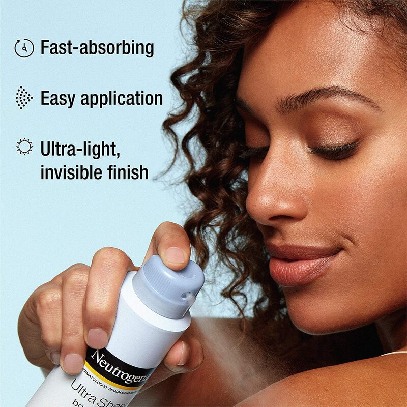 Xịt Chống Nắng Body Neutrogena Ultra Sheer Spray Sunscreen SPF 70 141g