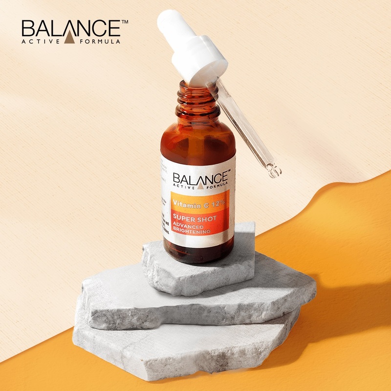 Tinh Chất Balance Active Formula Vitamin C 12% Supershot Advanced Brightening Serum 30ml