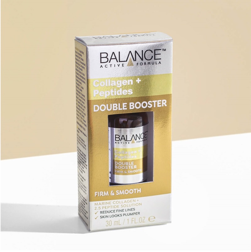 Tinh Chất Balance Active Formula Collagen + Peptides Double Booster Firm & Smooth Serum 30ml