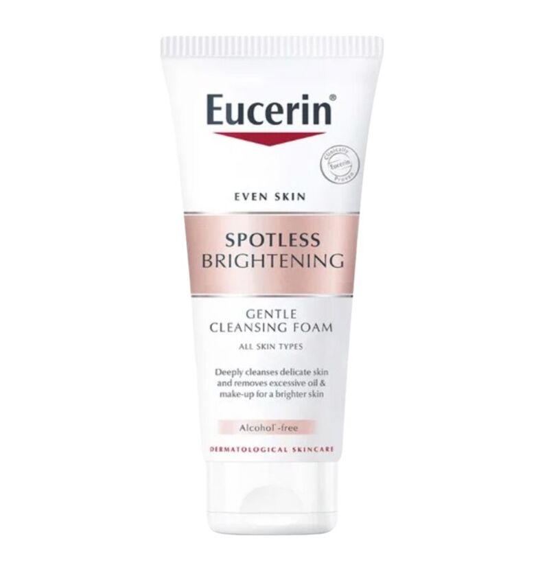Sữa Rửa Mặt Eucerin Spotless Brightening Gentle Cleansing Foam Sáng Da 50g