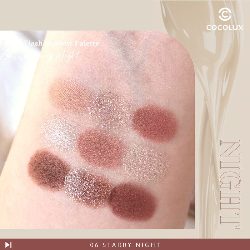 Phấn Mắt Eglips Flash Shadow Palette - 06 Starry Night