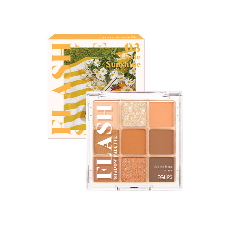 Phấn Mắt Eglips Flash Shadow Palette - 03 Little Sunshine