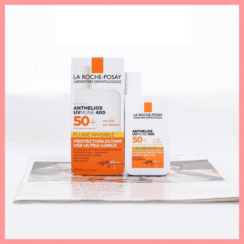 Sữa Chống Nắng La Roche-Posay Anthelios UVMune 400 Fluide Invisible SPF50+ 50ml