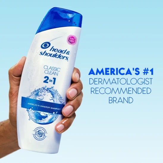 Dầu Gội & Xả Head & Shoulders Classic Clean 2in1 Sạch Sâu Sảng Khoái 400ml