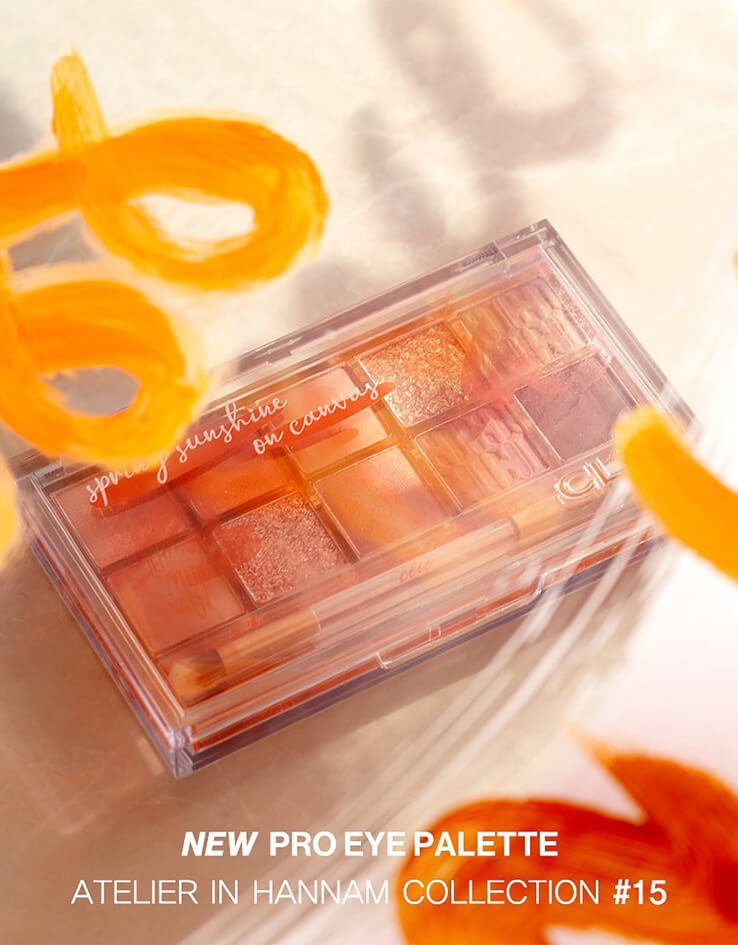 Phấn Mắt Clio Pro Eye Palette 15 Spring Sunshine On Canvas