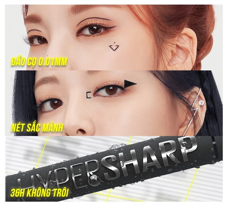 Bút Kẻ Mắt Maybelline Hyper Sharp Liner Extreme Sắc Mảnh BK1 Đen Sắc Sảo 0.4g