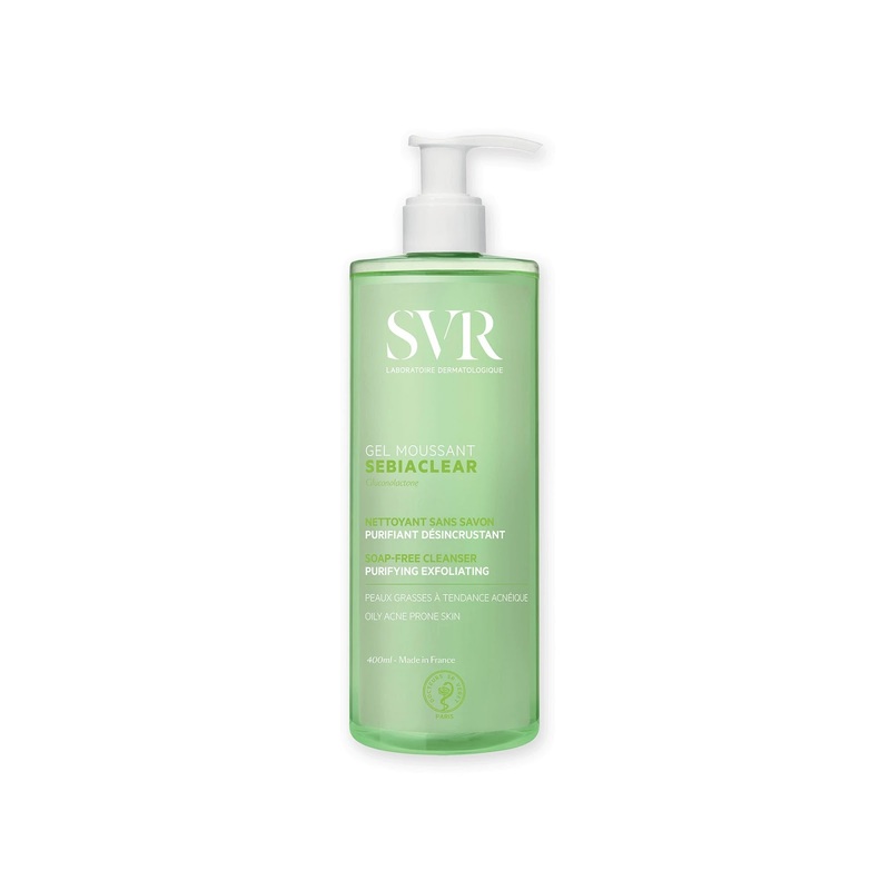 Gel Rửa Mặt SVR Sebiaclear Gel Moussant Cho Da Dầu 400ml (Mã Mới)