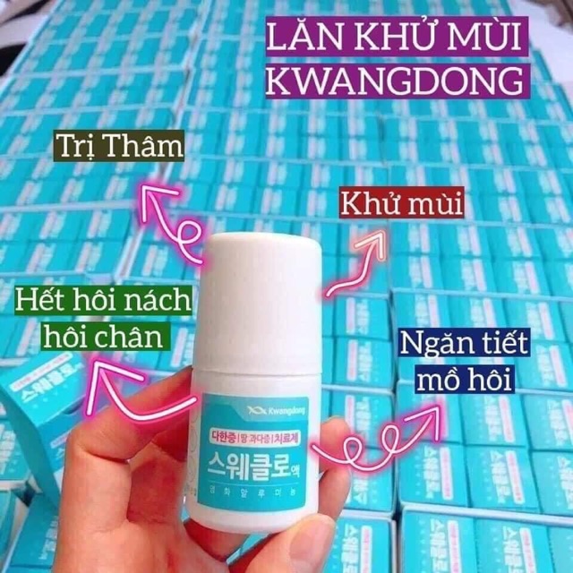 Lăn Khử Mùi Kwangdong Roll On Type Sweatclor Hàn Quốc 30ml
