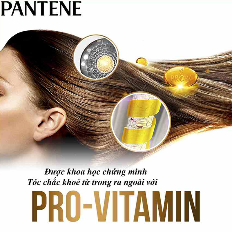 Dầu Gội Pantene Daily Moisture Renewal Shampoo Dưỡng Ẩm Tóc 375ml