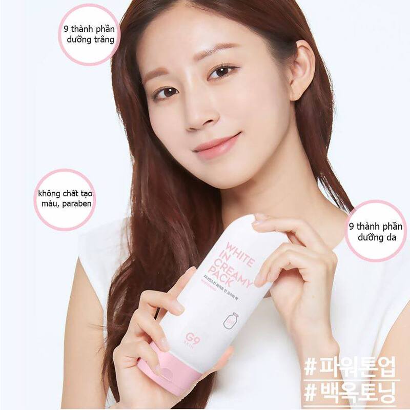 Kem Ủ Trắng Da Body G9 Skin White In Creamy Pack 200ml