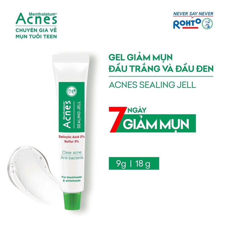 Gel Dưỡng Acnes Kháng Khuẩn, Ngăn Ngừa và Giảm Mụn 18g