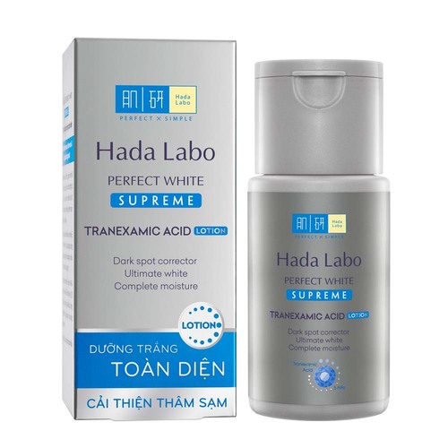 Dung Dịch Hada Labo Perfect White Supreme Dưỡng Trắng Chuyên Sâu 100ml