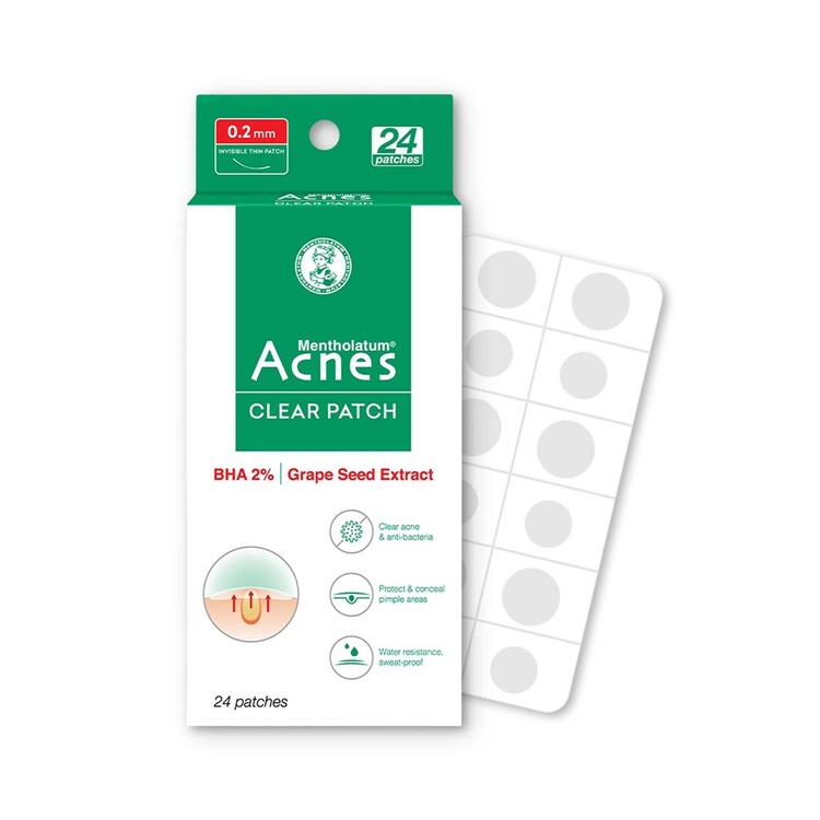 Miếng Dán Mụn Acnes Giúp Giảm Mụn Sưng Viêm 24 PCS