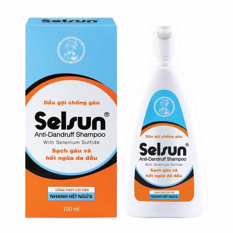 Dầu Gội Selsun Chứa 1% Selenium Sulfide Ngừa Gàu & Ngứa 100ml