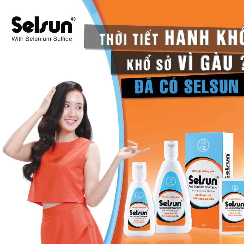 Dầu Xả Selsun Dưỡng Tóc Ngăn Ngừa Gàu 100ml