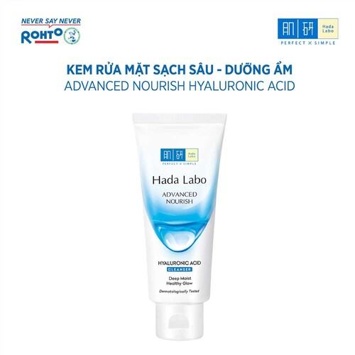 Sữa Rửa Mặt Hada Labo Advanced Nourish Dưỡng Ẩm 80g