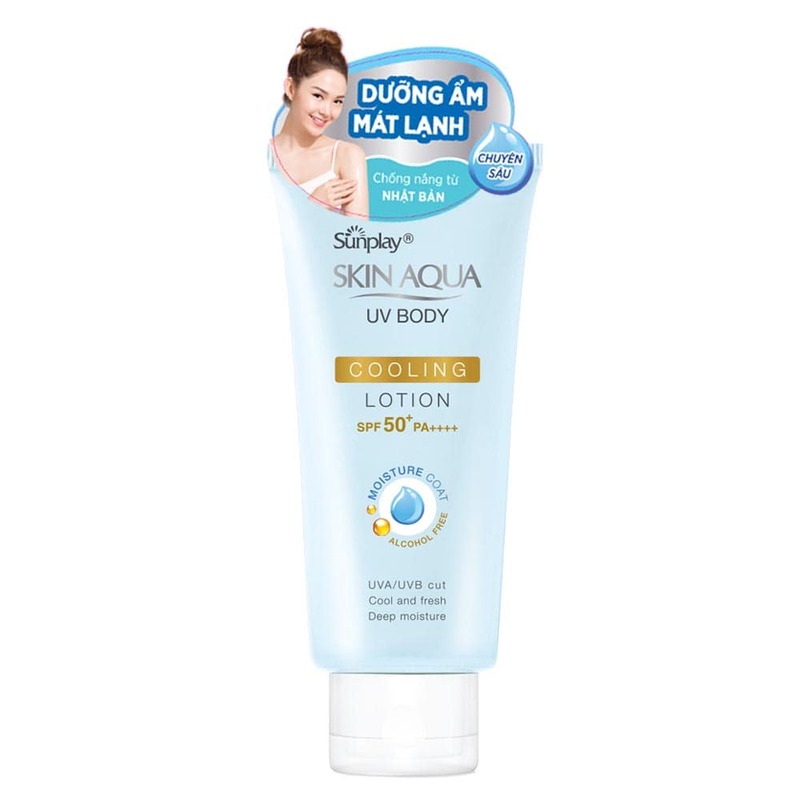 Kem Chống Nắng Sunplay Skin Aqua UV Body Cooling Lotion Mát Lạnh 150g