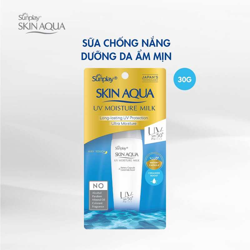 Sữa Chống Nắng Skin Aqua UV Moisture Milk SPF50 30g
