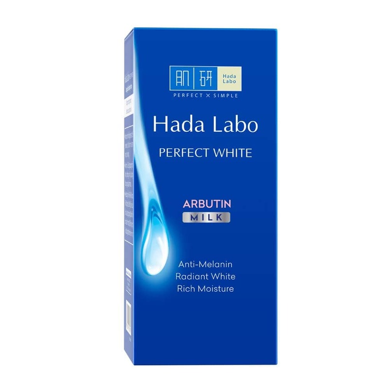 Sữa Dưỡng Hada Labo Perfect White Arbutin Milk 90ml