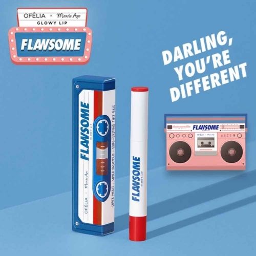 Son Bút Chì Miracle Apo x Ofélia Flawsome Glowy Lip 2g - Frenzy