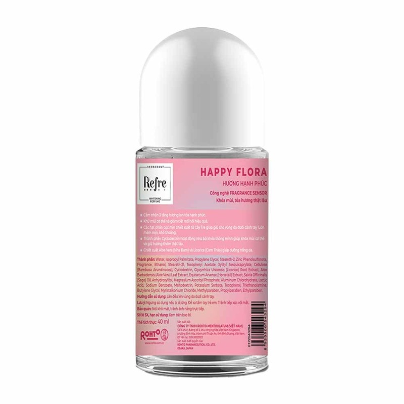 Lăn Khử Mùi Refre x Hello Kitty Hương Hạnh Phúc 40ml