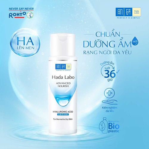Dung Dịch Hada Labo Advanced Nourish Hyaluron Lotion Dưỡng Ẩm Tối Ưu Da Thường 170ml