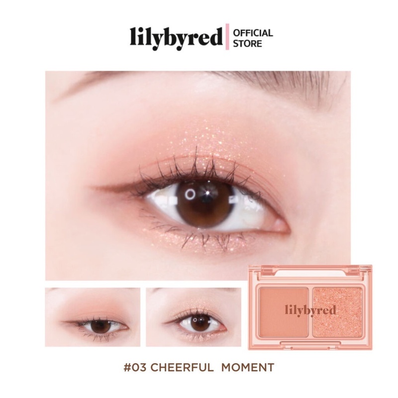 Phấn Mắt Lilybyred Little Bitty Moment Shadow - #03 (Hộp)