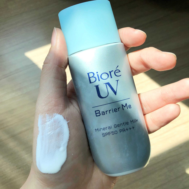 Sữa Chống Nắng Bioré UV Barrier Me Mineral Gentle Milk Dịu Nhẹ SPF50 PA+++ 50ml