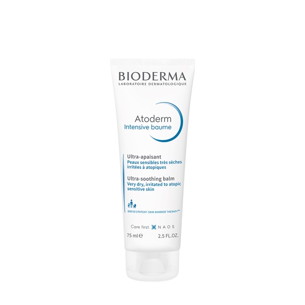 Kem Dưỡng Bioderma Atoderm Intensive Baume Làm Dịu, Phục Hồi Da Dành Cho Da Rất Khô, Da Nhạy Cảm, Da Chàm Dị Ứng 75ml