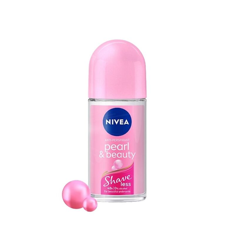 Lăn Khử Mùi Nivea Anti-perspirant Pearl & Beauty Shaveless Ngọc Trai Đẹp Quyến Rũ 50ml