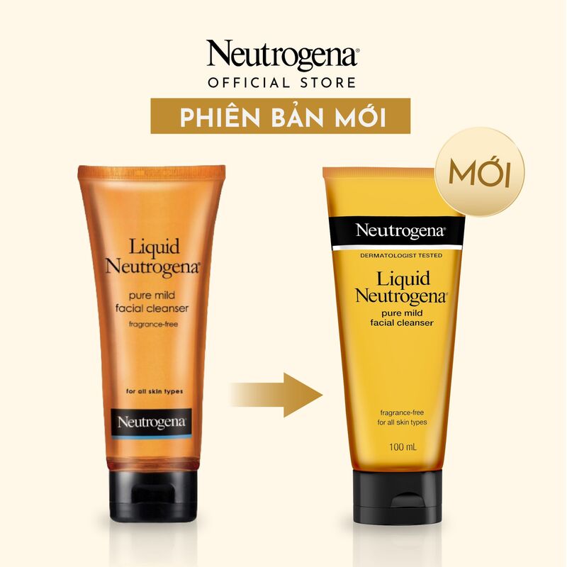 Sữa Rửa Mặt Neutrogena Dịu Nhẹ Dành Cho Mọi Loại Da 100ml