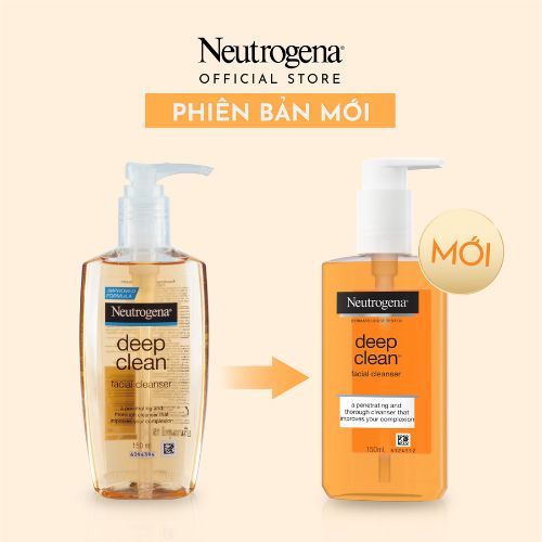 Sữa Rửa Mặt Neutrogena Làm Sạch Sâu Dạng Gel 150ml