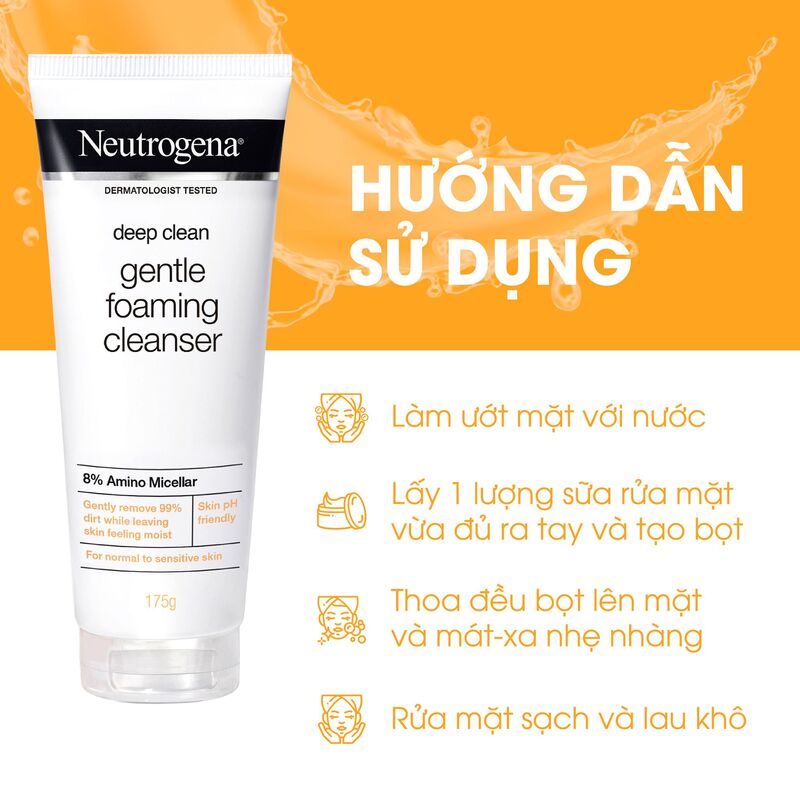 Sữa Rửa Mặt Neutrogena Làm Sạch & Kiểm Soát Nhờn 100g