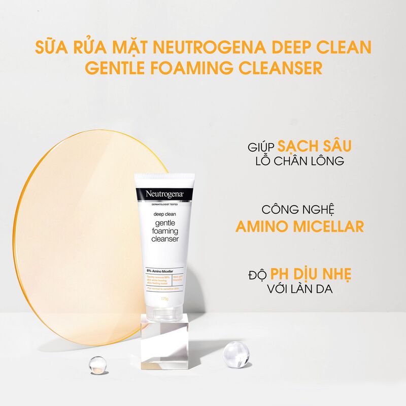 Sữa Rửa Mặt Neutrogena Làm Sạch & Kiểm Soát Nhờn 100g