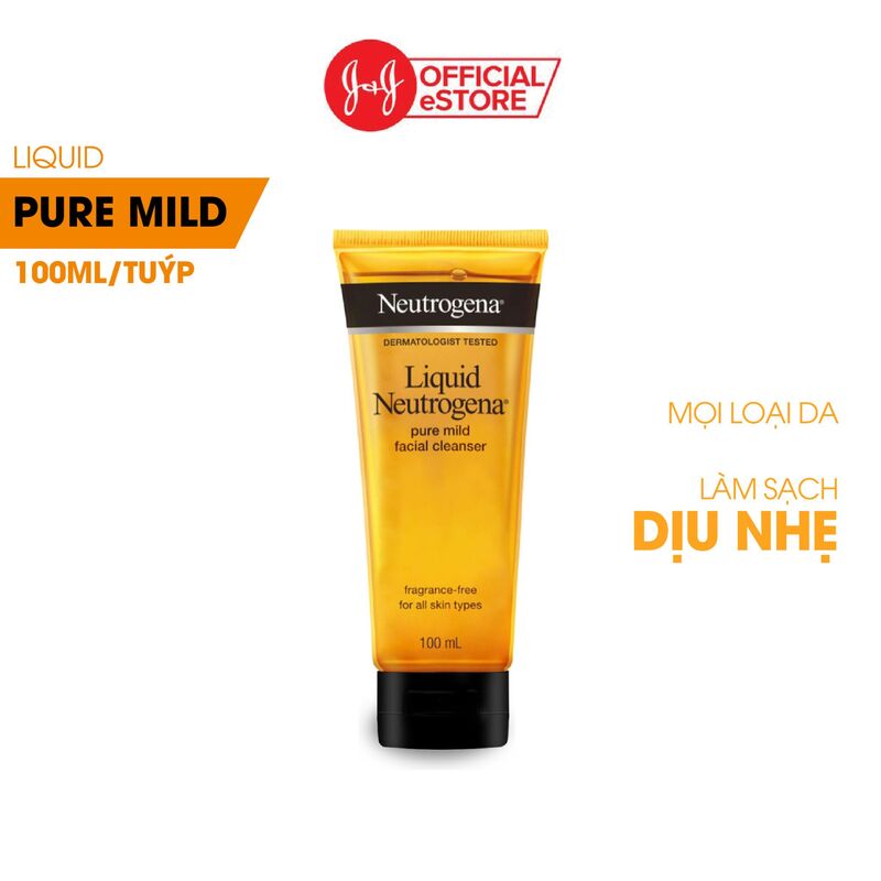 Sữa Rửa Mặt Neutrogena Dịu Nhẹ Dành Cho Mọi Loại Da 100ml