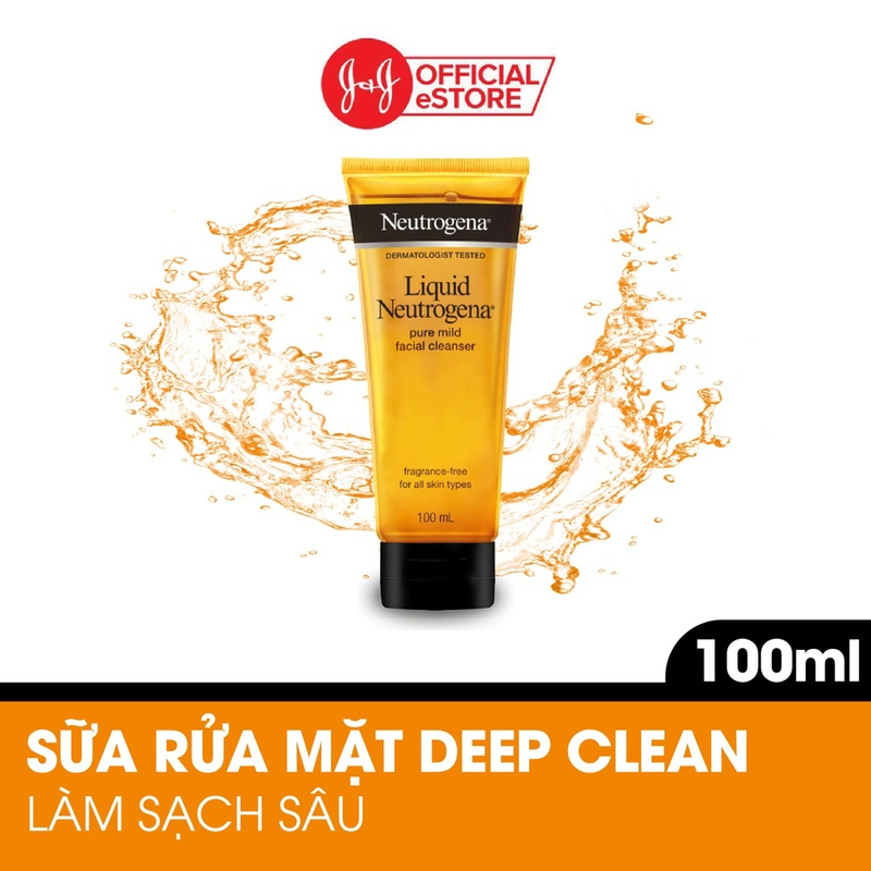 Sữa Rửa Mặt Neutrogena Dịu Nhẹ Dành Cho Mọi Loại Da 100ml