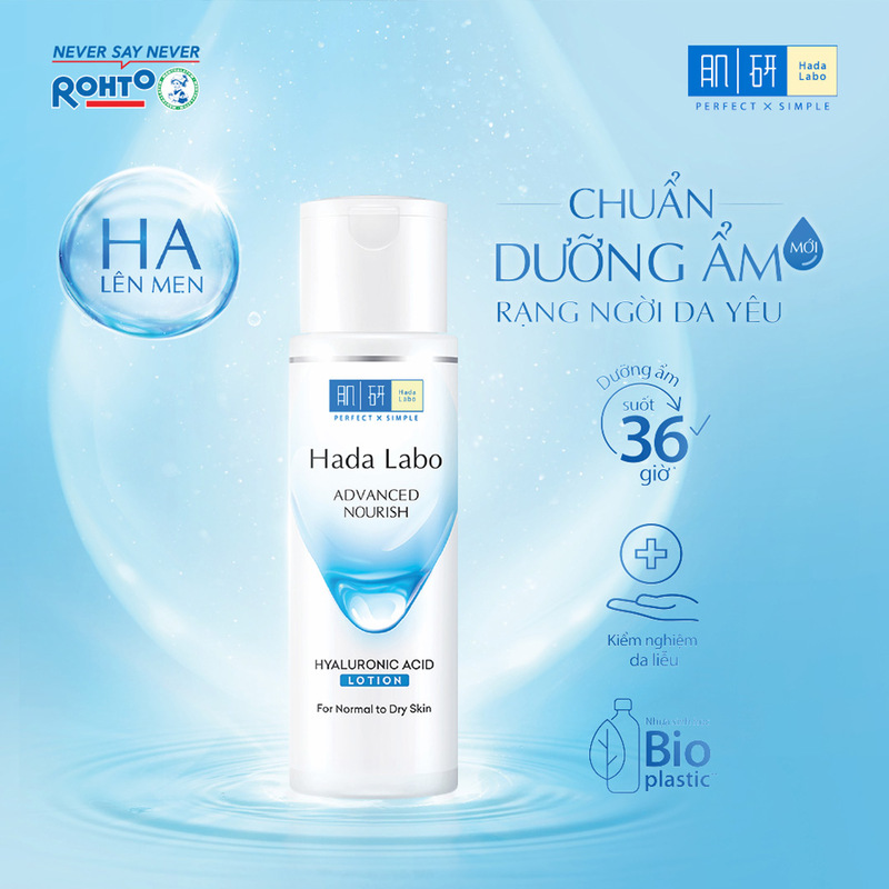 Bộ Sản Phẩm Sữa Rửa Mặt Hada Labo Premium Cleanser Radiance 100g + Dung dịch Hada Labo Advanced Nourish 40ml