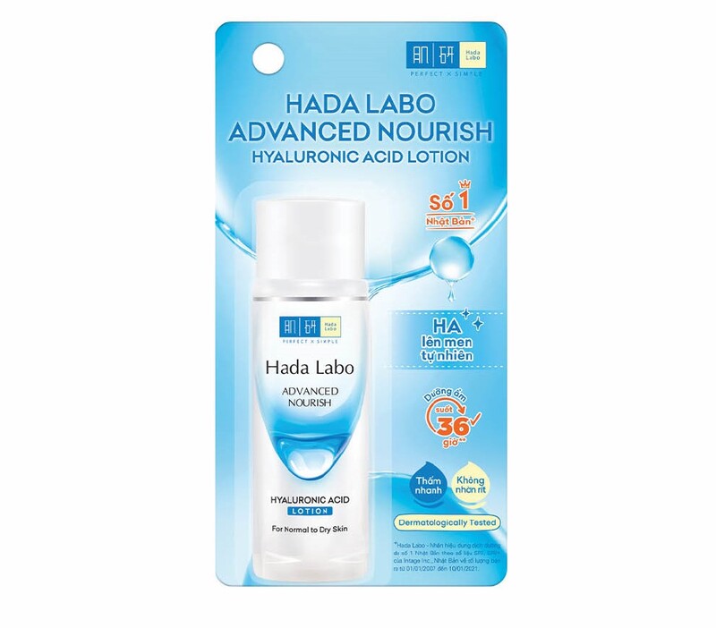 Bộ Sản Phẩm Sữa Rửa Mặt Hada Labo Premium Hydrating 100g + Dung Dịch Hada Labo Advanced Nourish 40ml