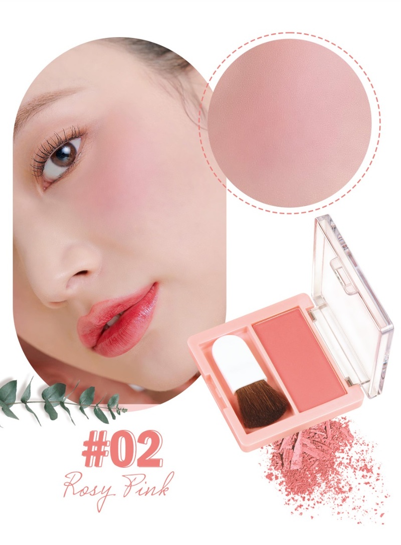 Phấn Má Silkygirl Blush Hour 02 Rosy Pink Hồng Đào Ngọt Ngào