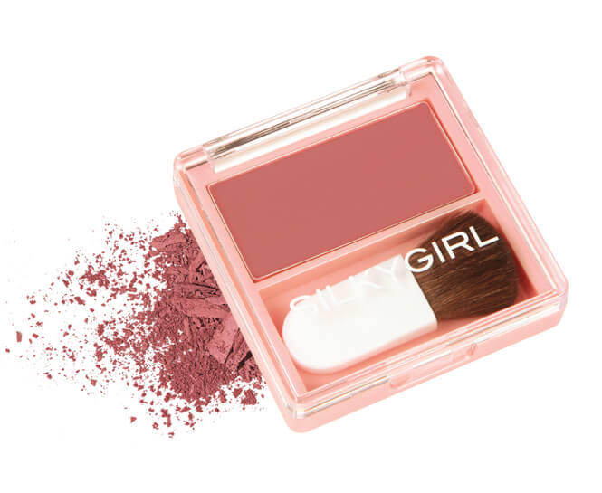 Phấn Má Silkygirl Blush Hour 04 Crush Cherry Đỏ Hồng Rung Động