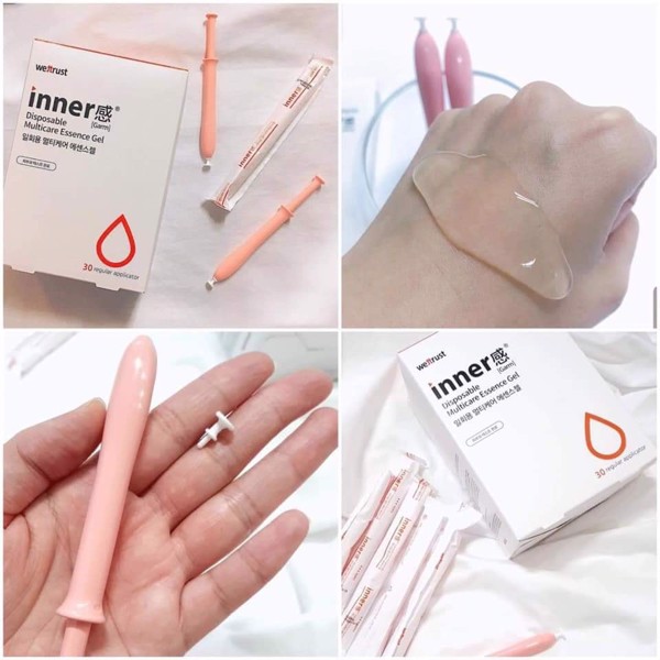 Gel Dưỡng Đặc Trị Vùng Kín Wettrust Inner Disposable Multicare Essence Gel 1.7g (5 Que)