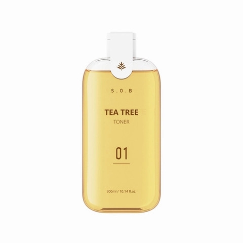 Nước Hoa Hồng S.O.B Tea Tree Toner Dưỡng Sáng Da Và Giảm Mụn 300ml