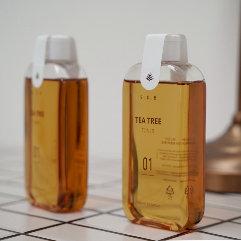 Nước Hoa Hồng S.O.B Tea Tree Toner Dưỡng Sáng Da Và Giảm Mụn 300ml