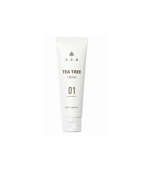 Kem Dưỡng S.O.B Tea Tree Cream Làm Sáng Da Và Giảm Mụn 50ml